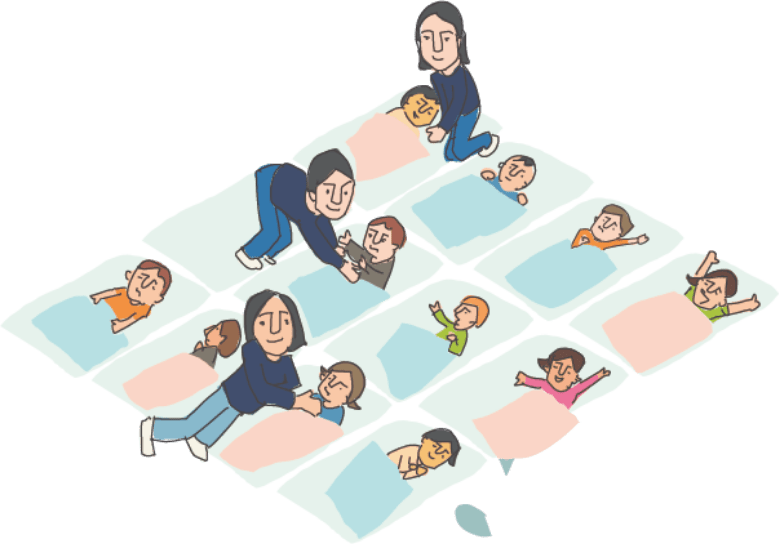 1，2歳児乳児クラス