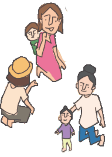 子育て講座やイベントの開催、子育て相談等